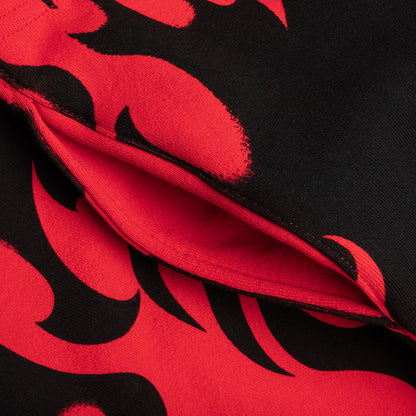 AK Sweats Black Red