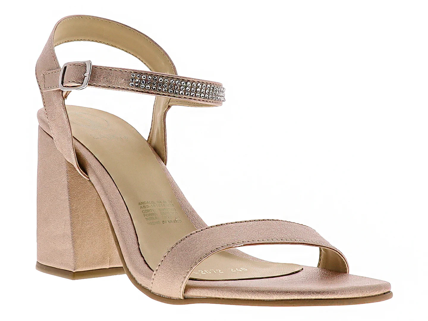 Zapatillas Sary Oro Rosado para Mujer