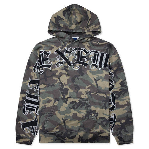 Old English Hoodie Camo