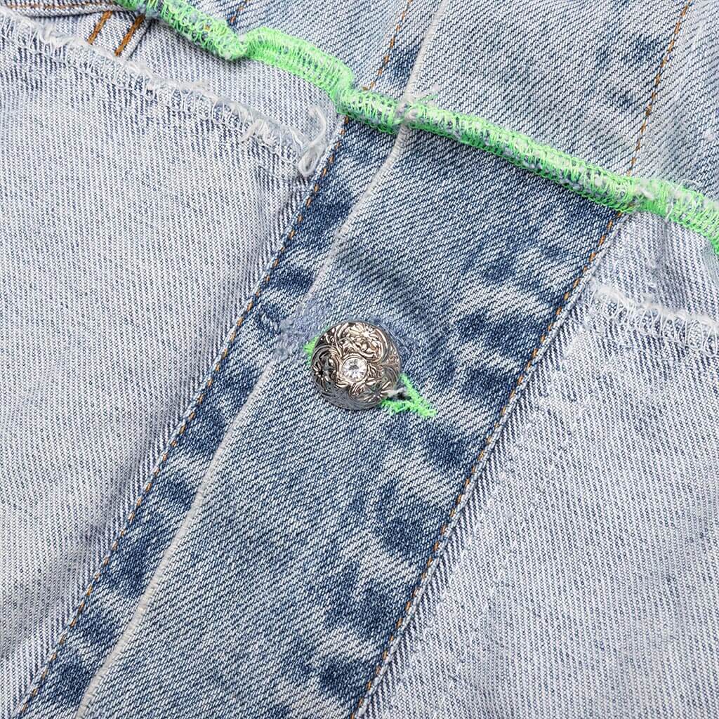 Escapade Reversible Denim Jacket Blue