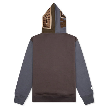 Shark Full Zip Hoodie 2 Beige