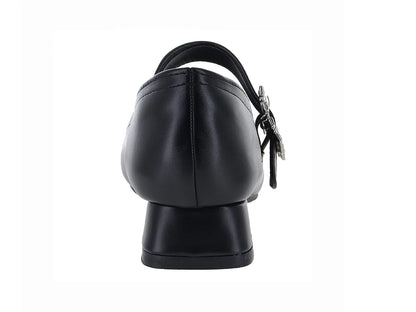 Zapato de Tacón Cuadrado Negro ROZE para Mujer