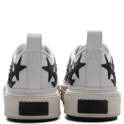 Stars Court Low White Black