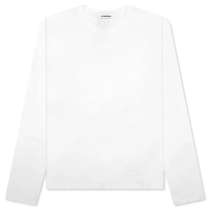 Looking for Miracles Layered Sweater With T Shirt Open White