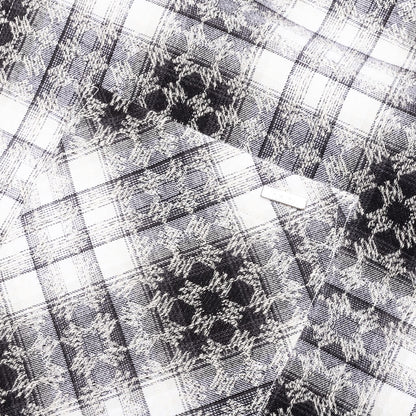 MA Quad Jacquard Flannel Black