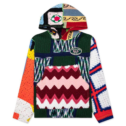 Nonnas Hand Knit Hoodie Multi