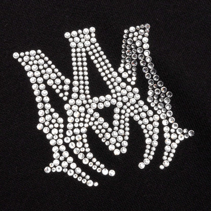 Crystal Embellished MA Hoodie Black
