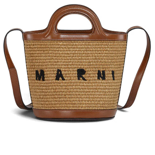 Tropicalia Small Bucket Bag Raw Sienna