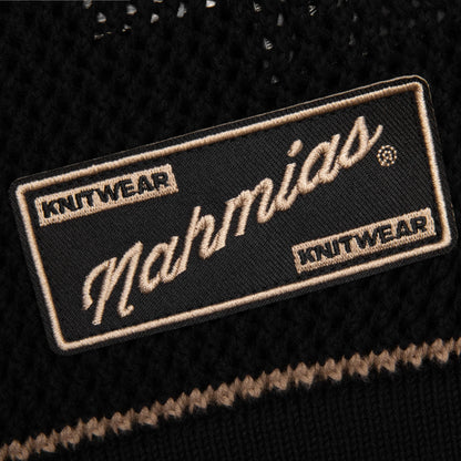 Knit 24 Football Shirt Black