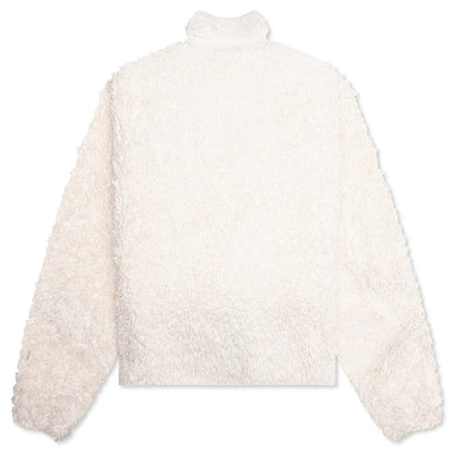 Cotton Fleece Jacket Eggshell