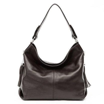 Bolsa de Ombro de Couro Bolzano