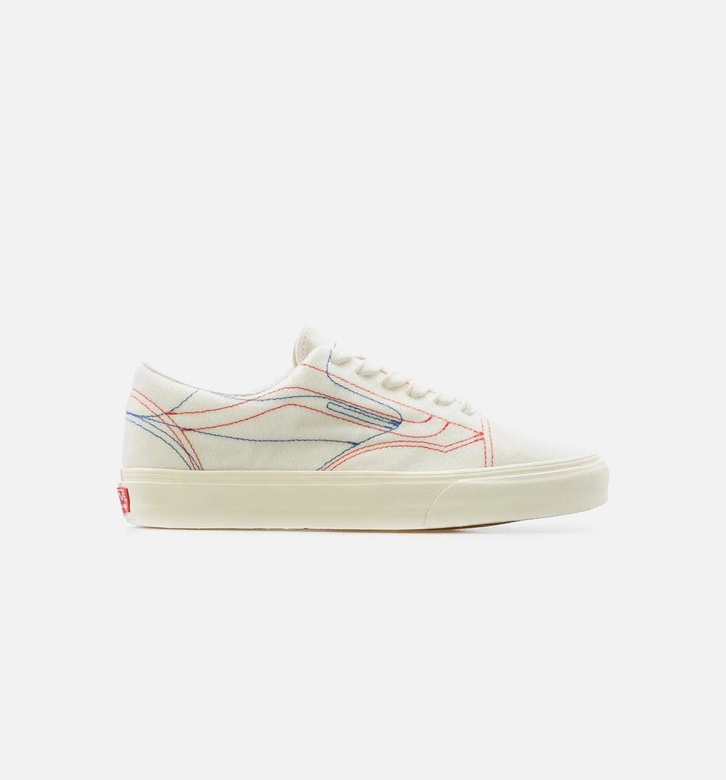 Vans Vault X Taka Hayashi Diy Low Mens Skate Shoe Bone Multi Color