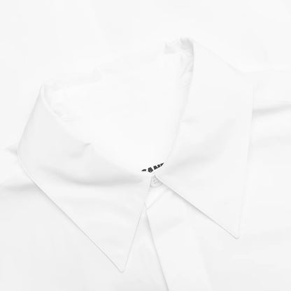 Heavy Organic Cotton Poplin Shirt 131 Optic White