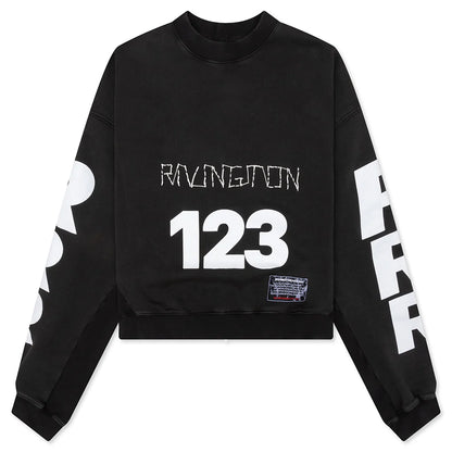 USO 123 CVA Crewneck Mechanic Black