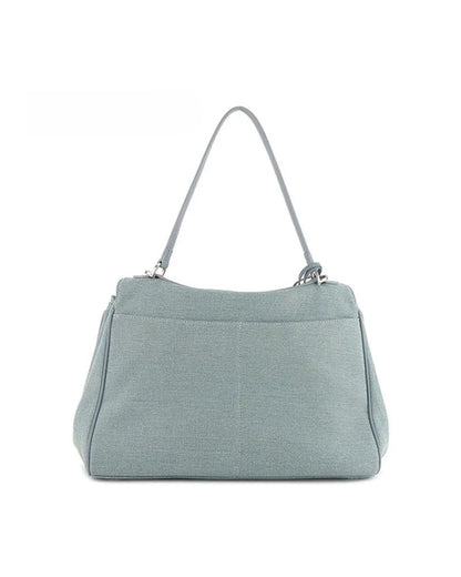 Bolsa de Ombro Suede Taranto