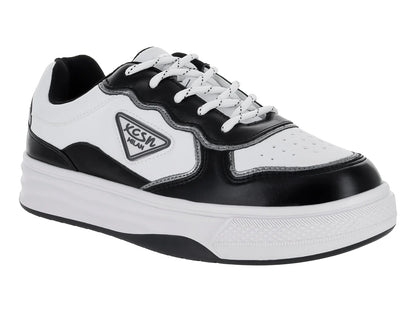 Tenis Clasben Praga Blanco Negro para Mujer