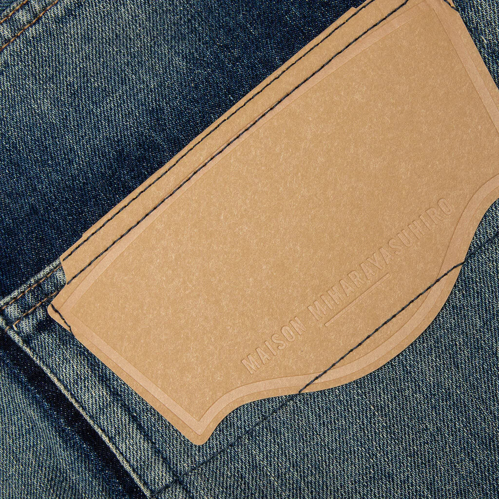 Flare Tapered Jeans Indigo