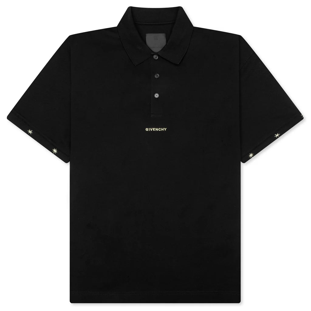 Silk Base Polo Black