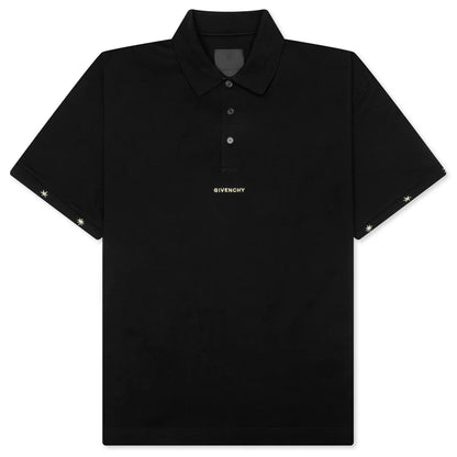 Silk Base Polo Black