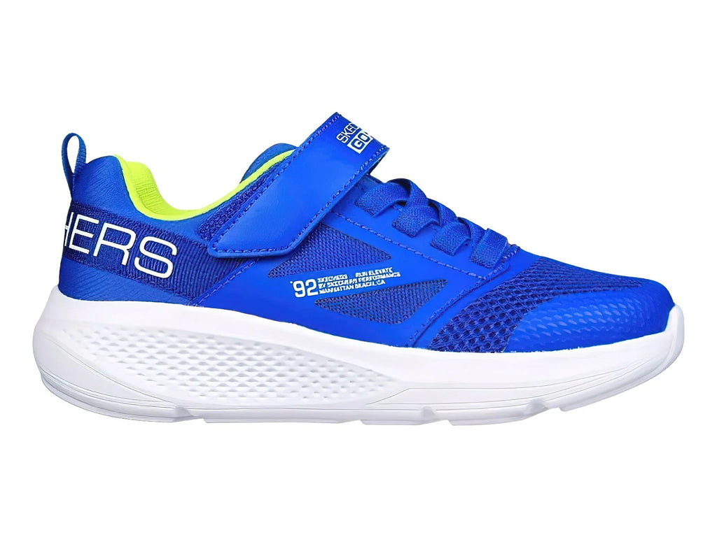 Tenis Skechers Go Run Elevate Azul y Lima para Niño
