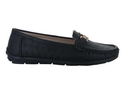 Zapatos Mocasines Comfort Fit Negro para Mujer