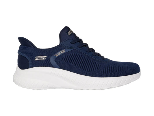 Tenis Skechers BOBS Sport Azul Marino para Mujer