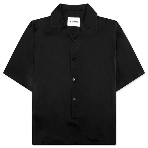 Fluid Viscose Shirt Black
