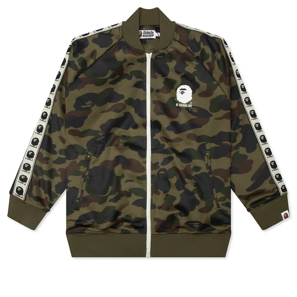 1st Camo Relaxed Fit Track Jacket Green