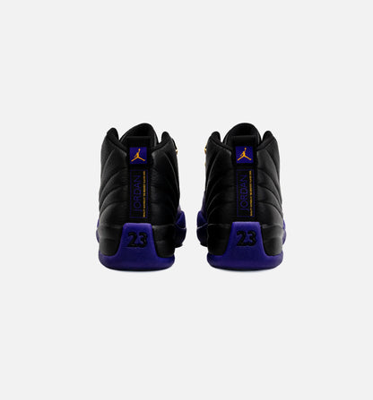 Air Jordan 12 Retro Field Purple Mens Lifestyle Shoe Black Purple Free Shipping