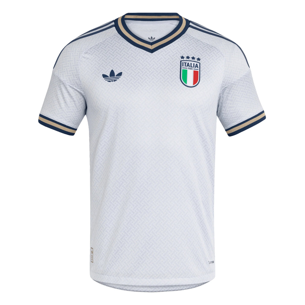 adidas Italy Away Authentic Mens Soccer Jersey 2026 Aero Blue