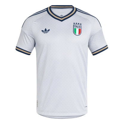 adidas Italy Away Authentic Mens Soccer Jersey 2026 Aero Blue