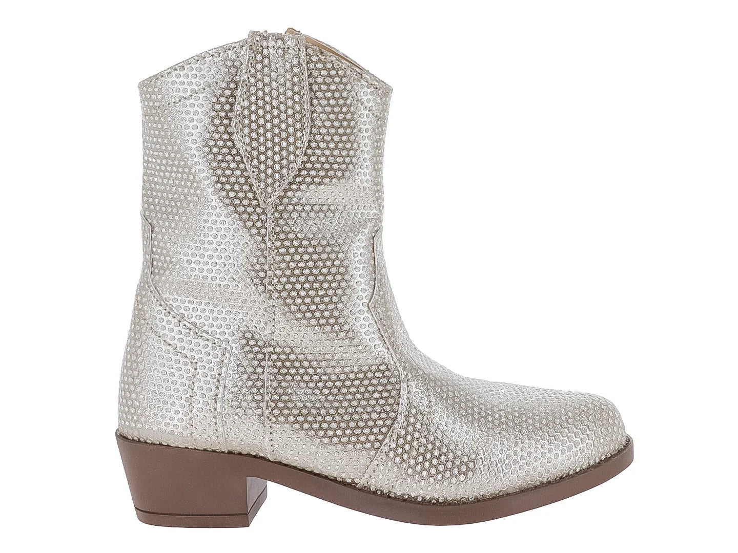Botas Vaqueras Miroslava Oro para Niña