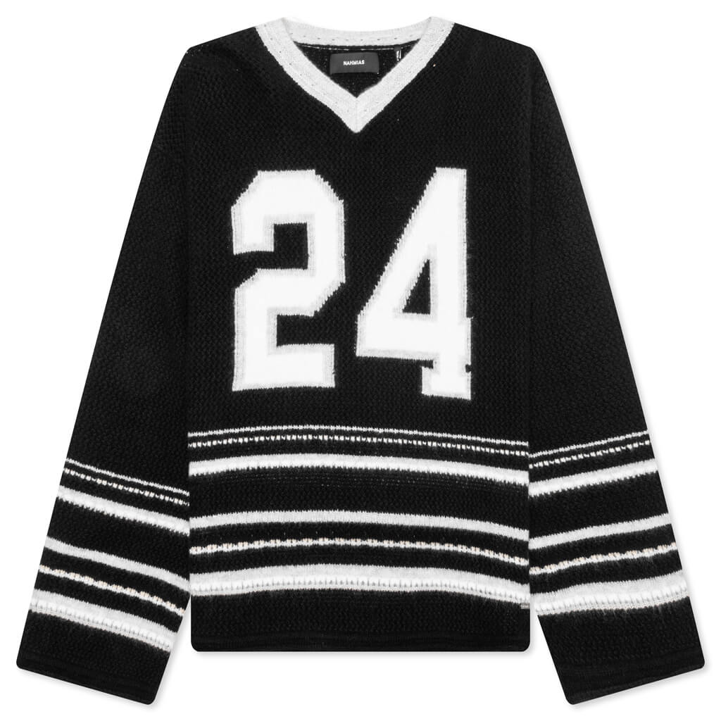 Knit 24 Hockey Jersey Black
