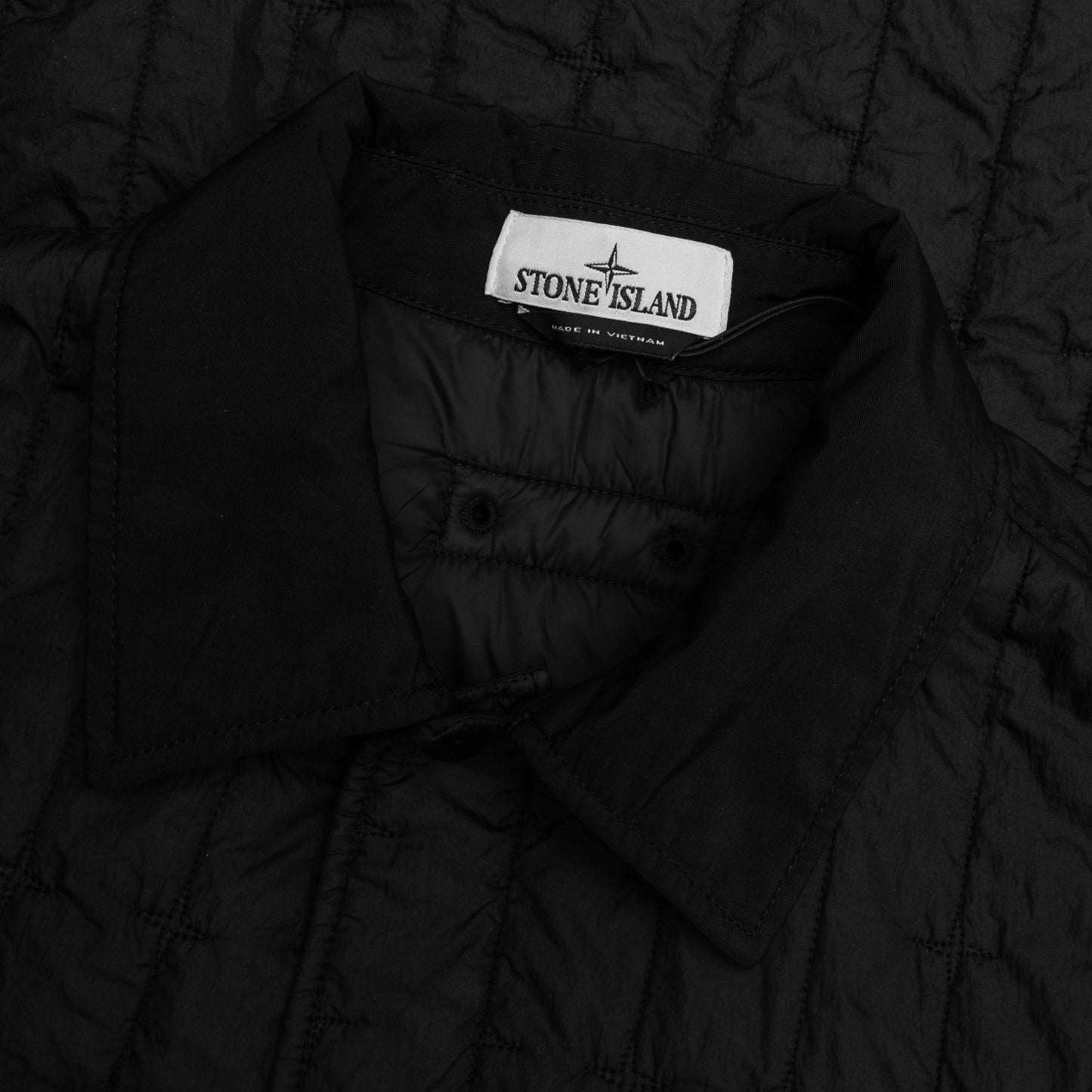 Quilted Nylon Stella Jacket Black