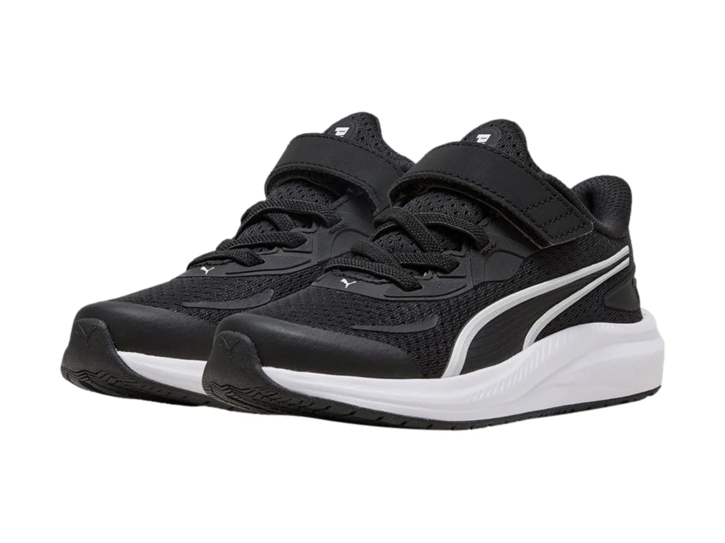 Tenis PUMA Skyrocket 2 Negro y Blanco para Niño
