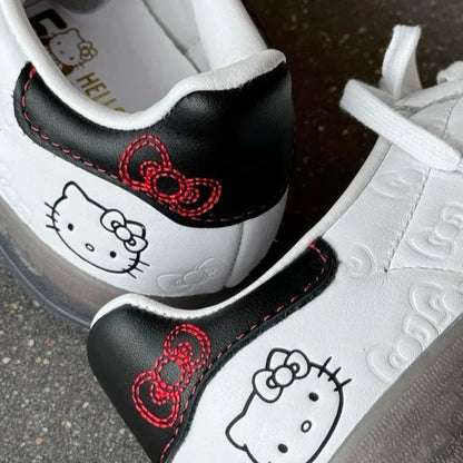レディース ガゼル インドア ハローキティ アニバーサリー GAZELLE INDOOR HELLO KITTY ANNIVERSARY クラウドホワイトレッド
