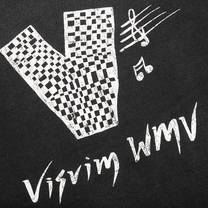 Jumbo Tee S S Crash Visvim Black