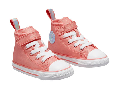 Tenis Converse Chuck Taylor All Star 1V Hi Rosa para Niña