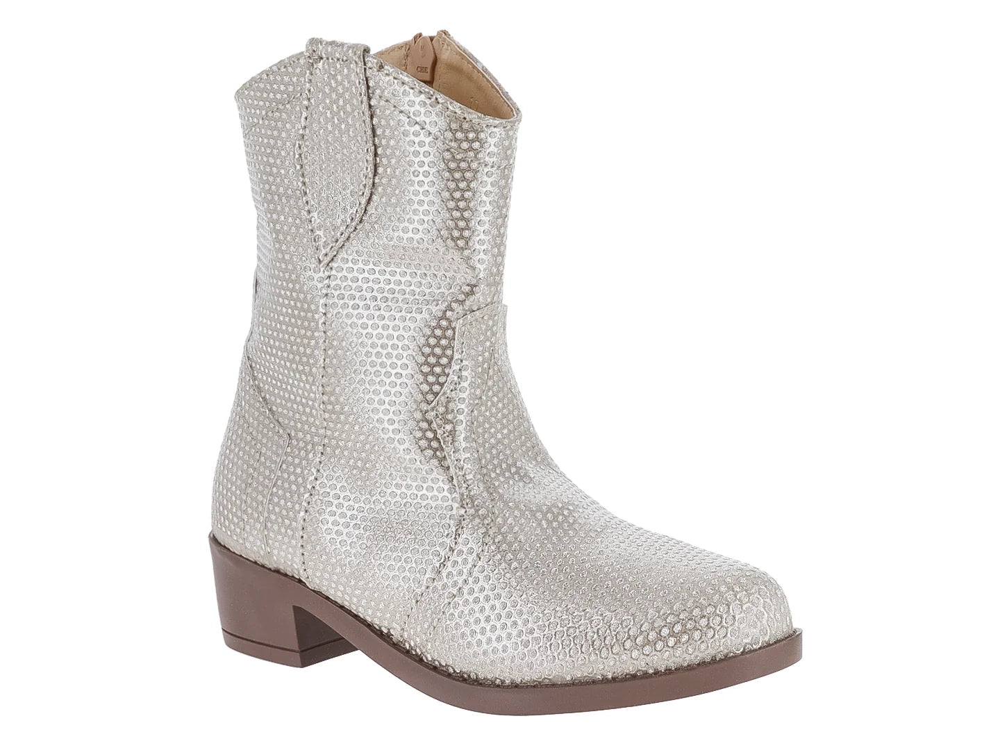 Botas Vaqueras Miroslava Oro para Niña