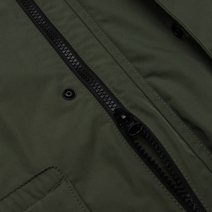 Micro Twill Hooded Jacket Musk