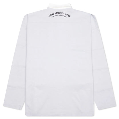 Floragatan Artwork Polo Cold Grey