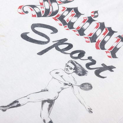 Drawing L S Tee White