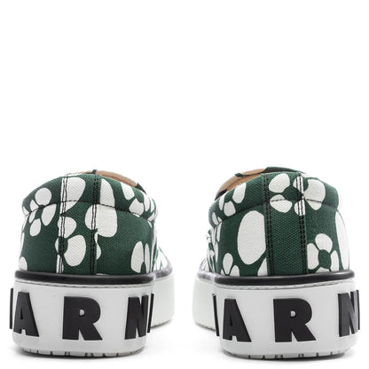 Marni x Carhartt WIP Slip On Sneakers Dark Green
