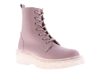 Botas Luna Rosa Color Taro para Mujer