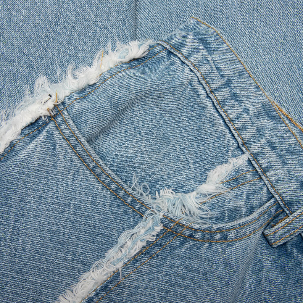 Stone Wash Ollie Denim Light Indigo Denim