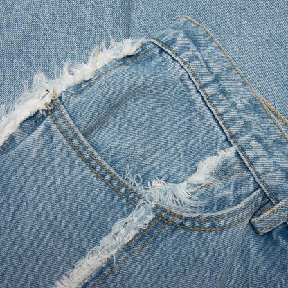 Stone Wash Ollie Denim Light Indigo Denim