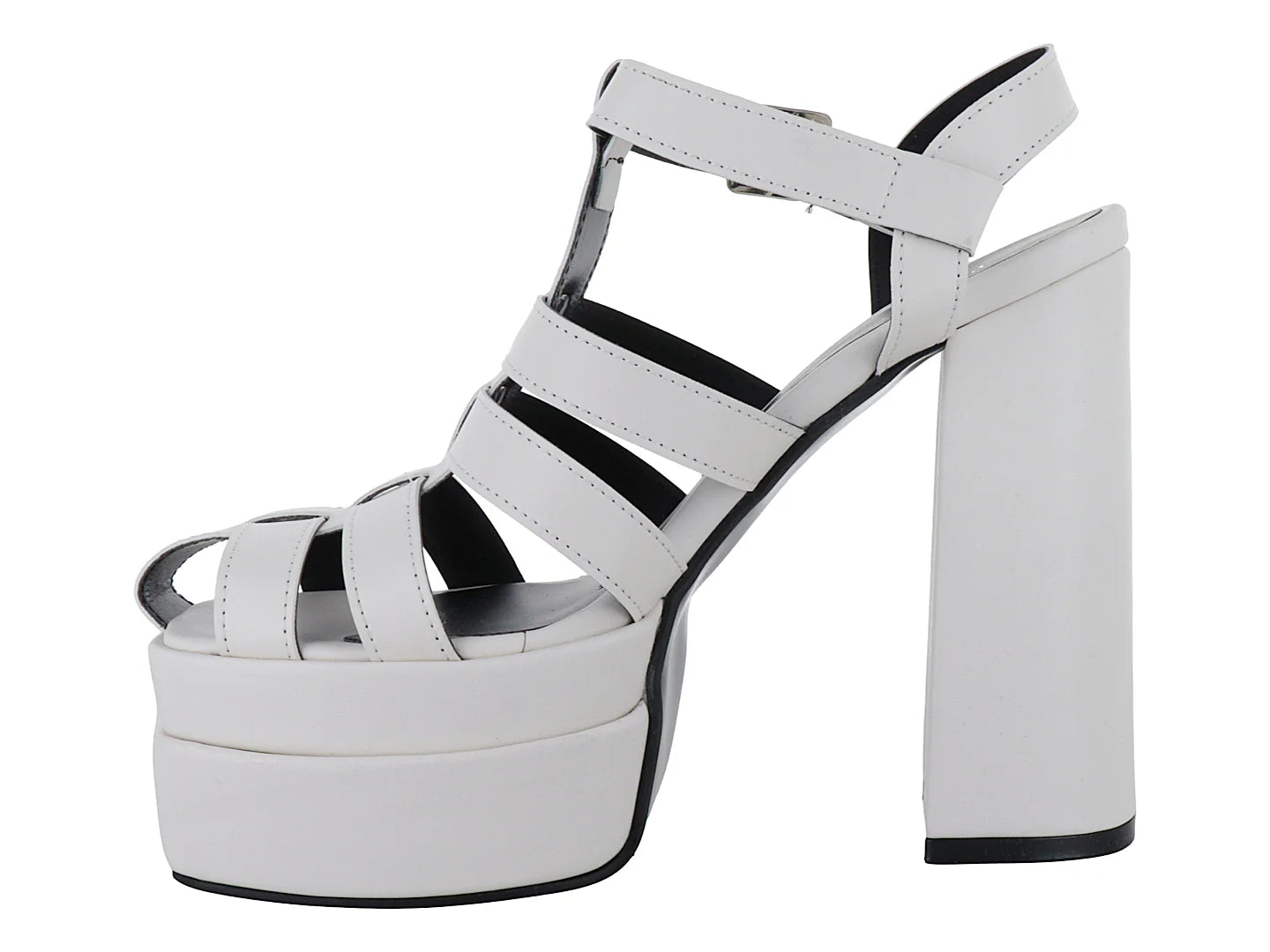 Sandalias de Plataforma Perugia Latte para Mujer