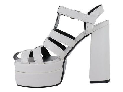 Sandalias de Plataforma Perugia Latte para Mujer