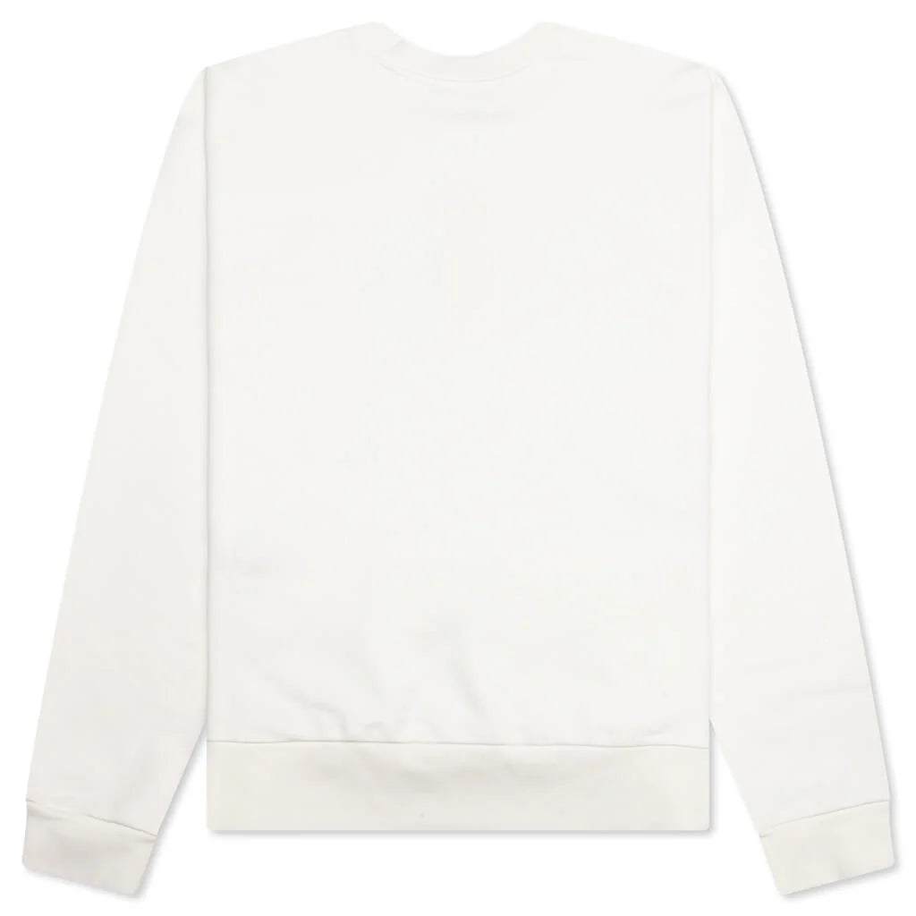 Logo Sweatshirt Natural White
