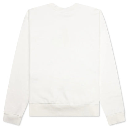 Logo Sweatshirt Natural White